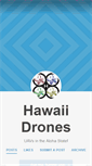 Mobile Screenshot of hawaiidrones.com